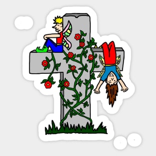 Graveyard Faerie Shenanigans Sticker